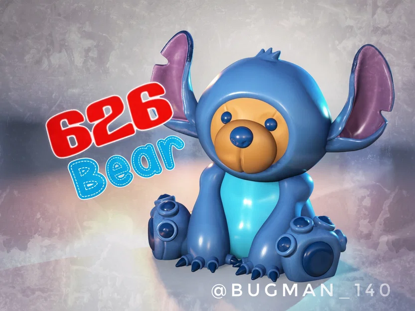 626 Bear – Gấu thí nghiệm dễ thương - Image 1