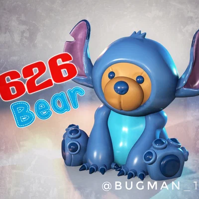 626 Bear – Gấu thí nghiệm dễ thương