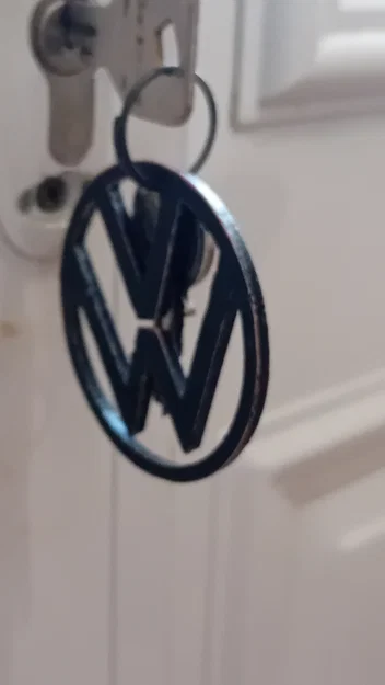 Móc khóa logo Volkswagen 3D tự in tại nhà - Image 1