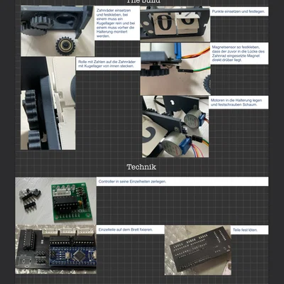 Split-Flap-Clock – Đồng hồ lật số Split Flap