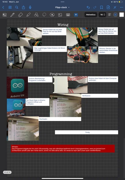 Split-Flap-Clock – Đồng hồ lật số Split Flap - Image 4