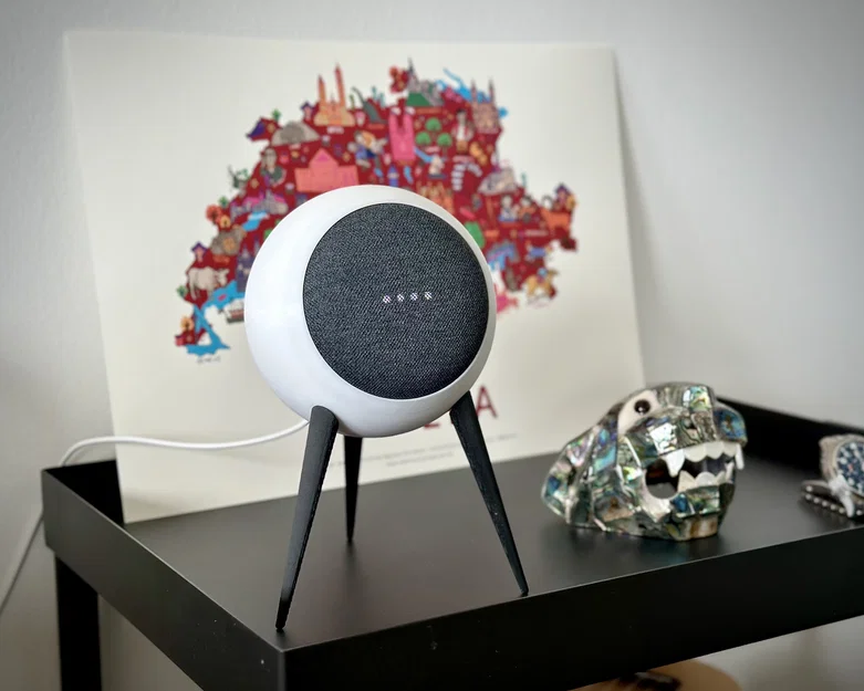 Google Sphere Mini - Vỏ Retro cho loa Google Home Speaker - Image 1