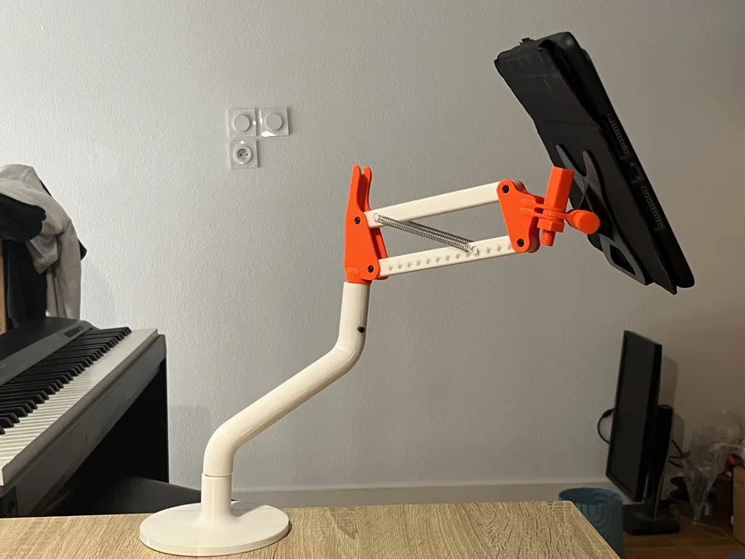 Giá đỡ arm tablet/điện thoại chỉnh 4 trục (4-axis adjustable) - Image 1