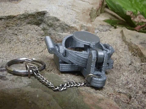 Móc Khóa Bẫy Bật Nhảy (Key Chain Jump Trap) - Image 1