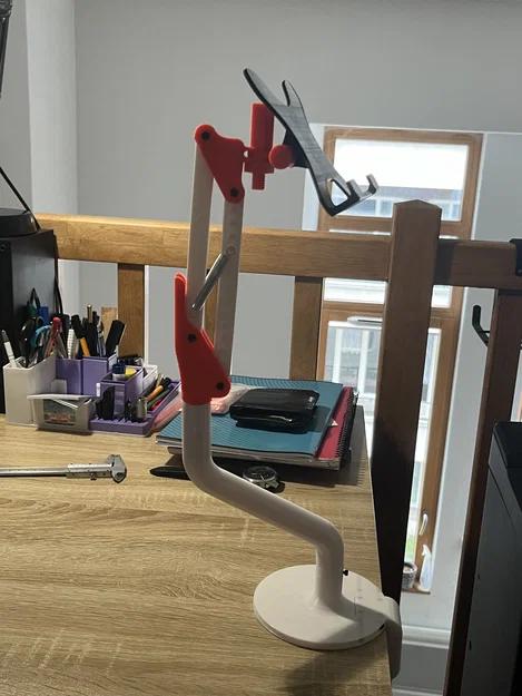 Giá đỡ arm tablet/điện thoại chỉnh 4 trục (4-axis adjustable) - Image 5