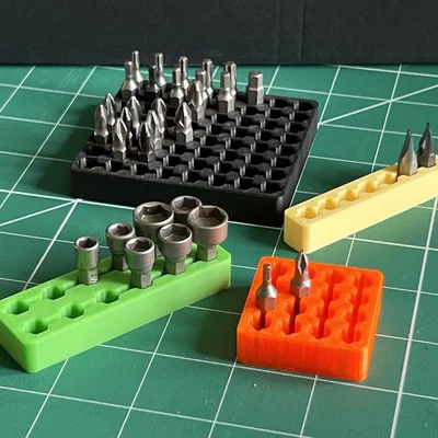 Parametric Hex Bit Storage – Giá/Khay lưu trữ hex bit tùy biến cho Fusion 360