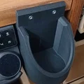 Giá treo bình nước gắn bàn làm việc - Thiết kế in 3D không cần support - Thumbnail 1