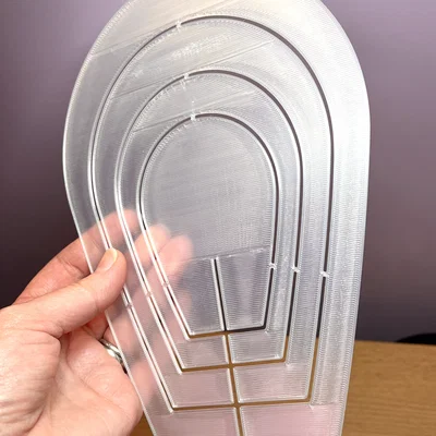 Mẫu Khuôn Hoa Hồng Giấy (Paper Rose Template)