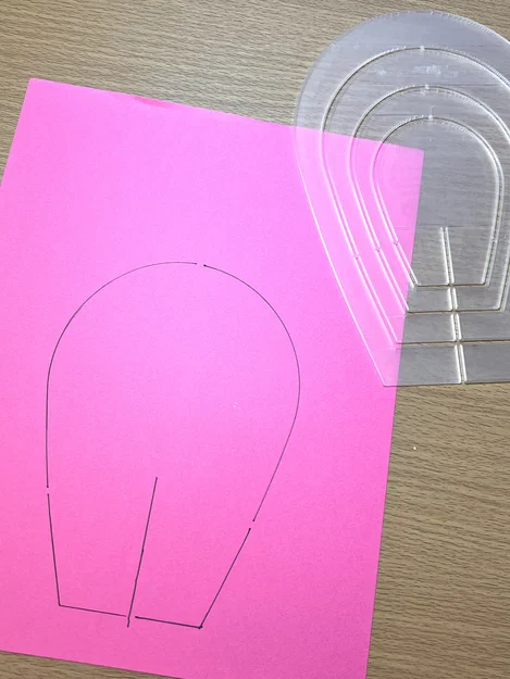 Mẫu Khuôn Hoa Hồng Giấy (Paper Rose Template) - Image 4