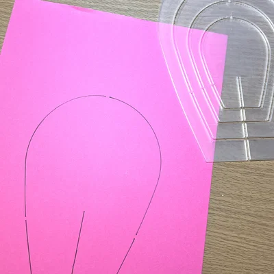 Mẫu Khuôn Hoa Hồng Giấy (Paper Rose Template)