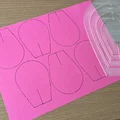 Mẫu Khuôn Hoa Hồng Giấy (Paper Rose Template) - Thumbnail 5
