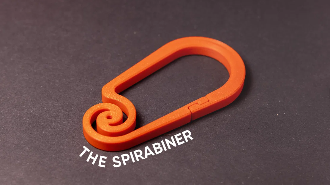 The Spirabiner - Spiral Carabiner (Móc carabiner xoắn lò xo) - Image 1