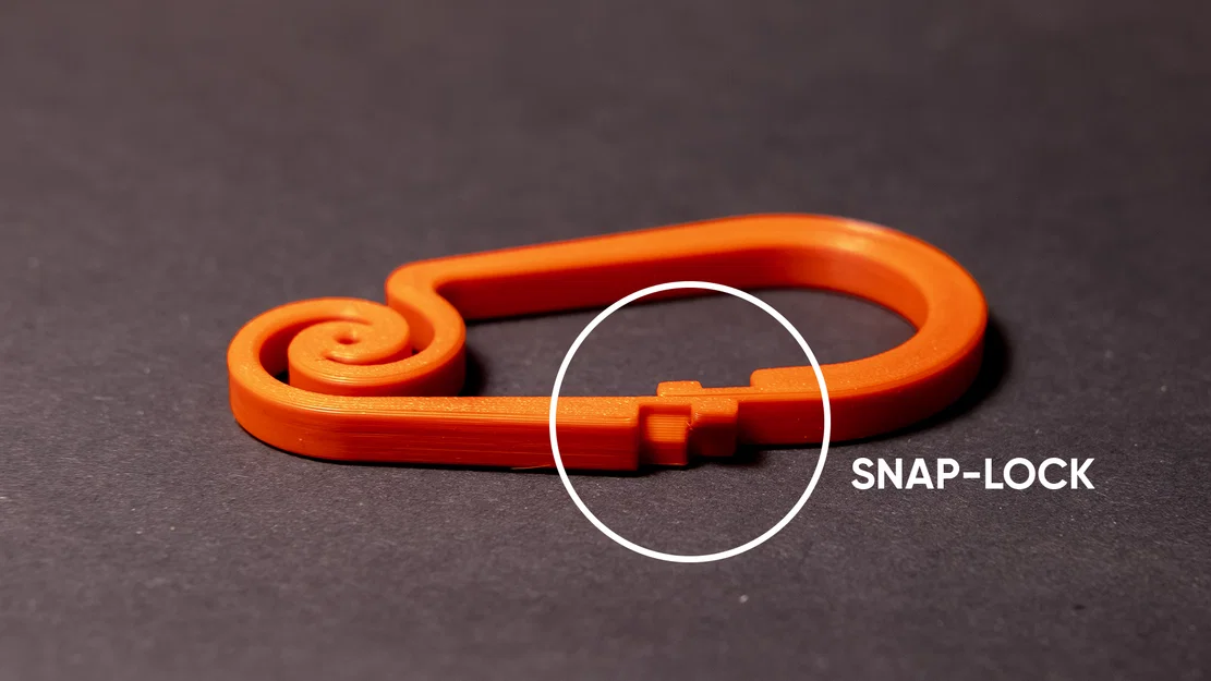 The Spirabiner - Spiral Carabiner (Móc carabiner xoắn lò xo) - Image 3