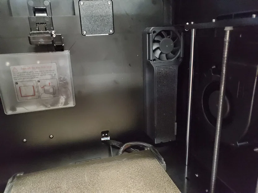 Qidi Q1 Pro, X Plus/Max 3 Carbon Box/Air Scrubber - Image 5