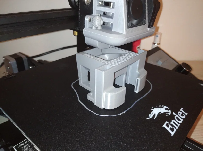 Ender 3 | Ống gió quạt đôi 5015 (Dual 5015 Fan Duct) - Image 3