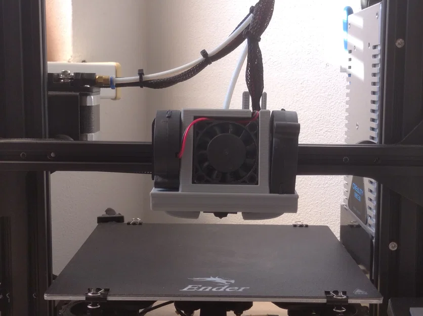 Ender 3 | Ống gió quạt đôi 5015 (Dual 5015 Fan Duct) - Image 4