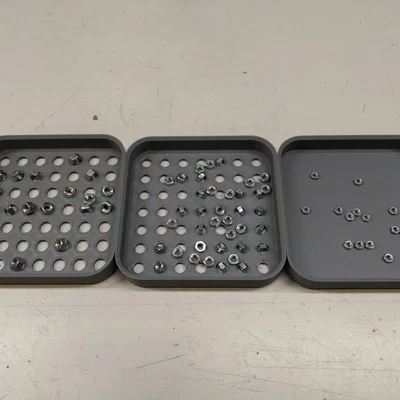 Bộ sàng phân loại ê-cu M5/M4/M3 (Nut sorter M5 M4 M3)