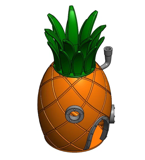 SpongeBob SquarePants Cribs – Bộ nhà SpongeBob, Squidward & Patrick (3D) - Image 6