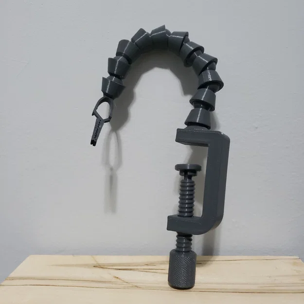 Kẹp Third Hand hàn thiếc in 3D hoàn toàn (Fully Printable Soldering Third Hand Clamp) - Image 1