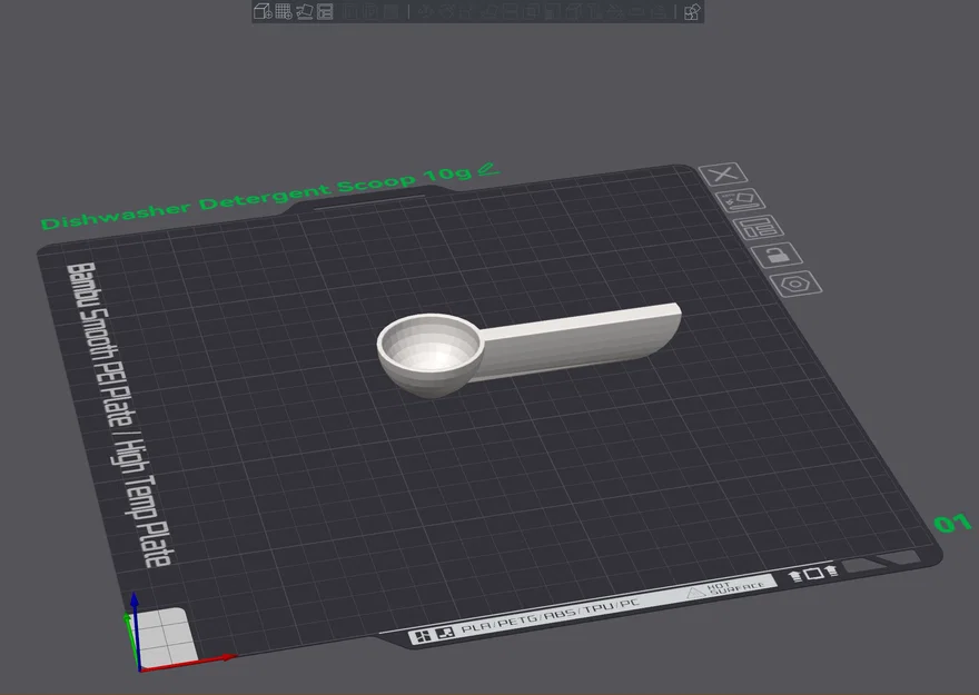 Muỗng đong detergent máy rửa chén đa dụng - 10g - Image 5