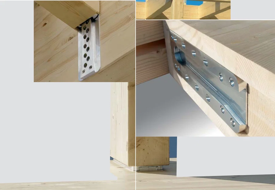 Đầu nối gỗ tháo lắp cho giá đỡ làm việc (working trestle) - Holzverbinder - Image 5