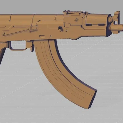 AKS 74U Pink Perforator – AK47 cosplay/decoration (REMIX)