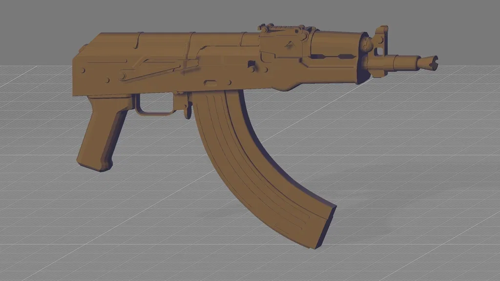 AKS 74U Pink Perforator – AK47 cosplay/decoration (REMIX) - Image 2