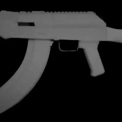 AKS 74U Pink Perforator – AK47 cosplay/decoration (REMIX)