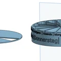 Khay đựng thuốc xoay 14 ngăn in 3D - Tiện lợi và khoa học - Thumbnail 1