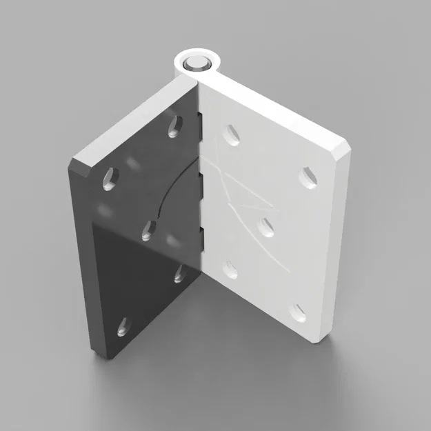 Bản lề ổn định – Stable Hinge (in dựng upright) dễ in - Image 2