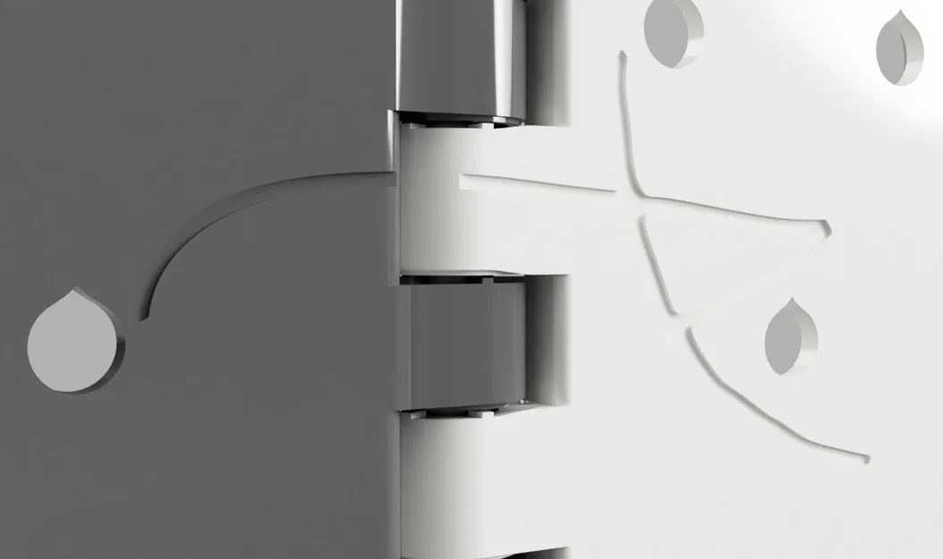 Bản lề ổn định – Stable Hinge (in dựng upright) dễ in - Image 4