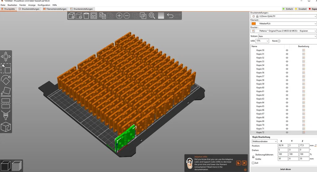Bản lề ổn định – Stable Hinge (in dựng upright) dễ in - Image 5