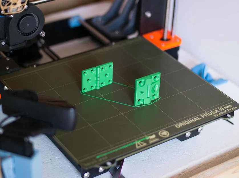 Bản lề ổn định – Stable Hinge (in dựng upright) dễ in - Image 7