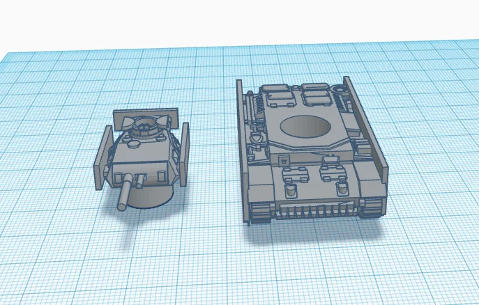 Mô hình xe tăng Panzer III tỉ lệ 1/100 với giáp hông gia cố - Image 2