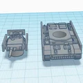 Mô hình xe tăng Panzer III tỉ lệ 1/100 với giáp hông gia cố - Thumbnail 2
