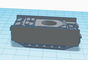 Mô hình xe tăng Panzer III tỉ lệ 1/100 với giáp hông gia cố - Image 3