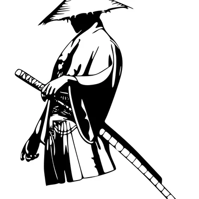 Mẫu tranh treo tường Samurai 3D nghệ thuật cực chất