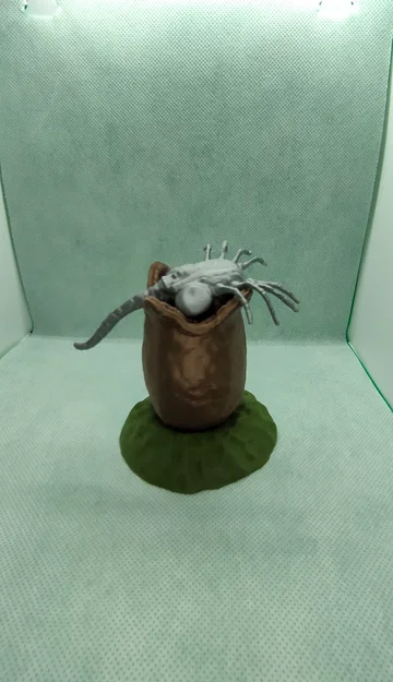 Mô hình 3D Alien Egg và Facehugger Xenomorph chi tiết cực đẹp - Image 4