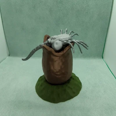 Mô hình 3D Alien Egg và Facehugger Xenomorph chi tiết cực đẹp