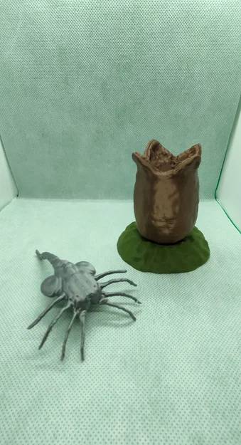 Mô hình 3D Alien Egg và Facehugger Xenomorph chi tiết cực đẹp - Image 5