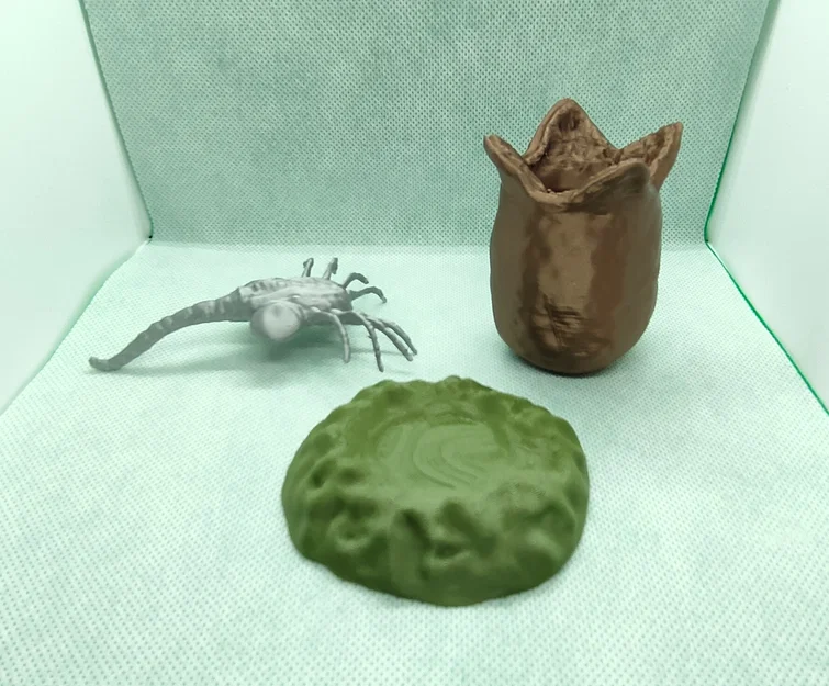Mô hình 3D Alien Egg và Facehugger Xenomorph chi tiết cực đẹp - Image 6