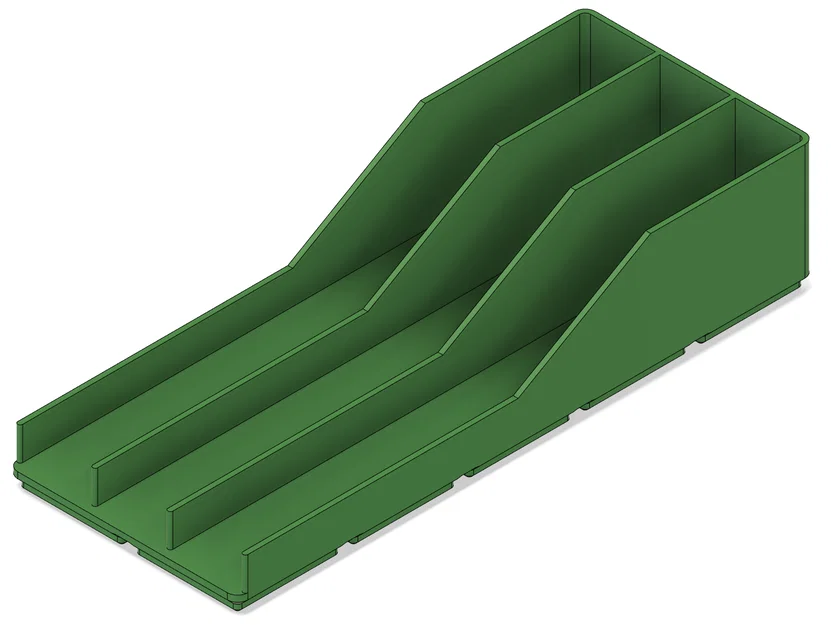 Khay giữ kìm Gridfinity bản rộng, đầu kín - Image 1