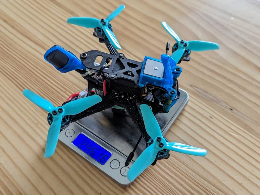 THE FROG 3INCH-O3 DRONE FRAME FPV – Khung drone FPV 3 inch (DJI O3) - Image 1
