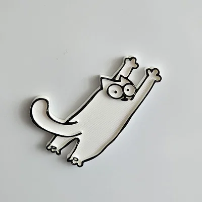 Mô hình nam châm 3D chú mèo Simon ngộ nghĩnh cho tủ lạnh