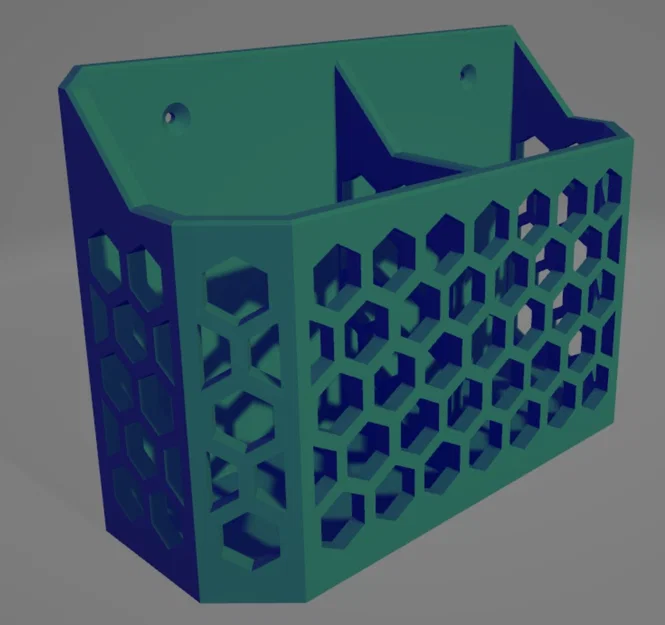 Giá treo tường đa năng tổ ong - Giải pháp dọn dẹp bàn làm việc gọn gàng - Image 4