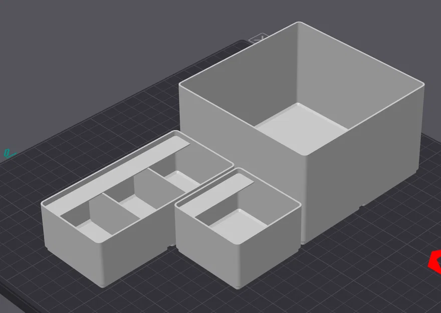 Bộ Organizer Hộp Lưu Trữ Parametric cho IKEA Helmer - Image 1