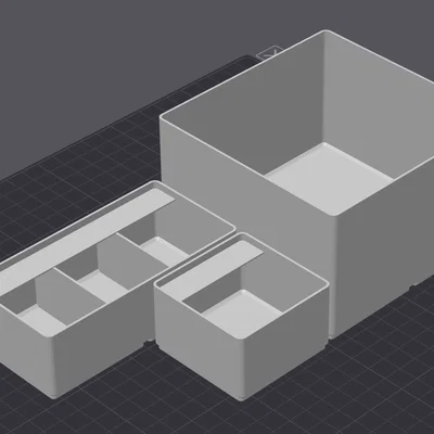 Bộ Organizer Hộp Lưu Trữ Parametric cho IKEA Helmer