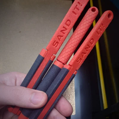 SnapSand - khối chà nhám thay giấy nhanh (quick reload sanding block)