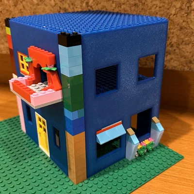 Tường nhà tương thích Lego (Lego compatible house wall)