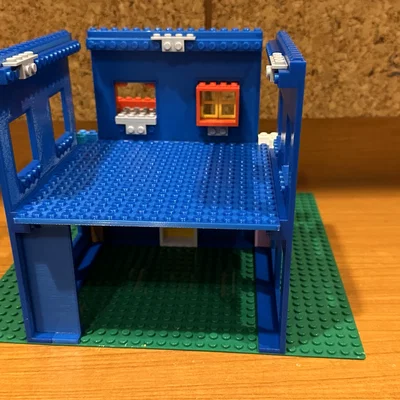 Tường nhà tương thích Lego (Lego compatible house wall)